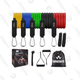 The Whatafit Resistance Bands Set has door anchors, handles, and ankle straps, but you get more resistance with this set than most, making it perfect for people who want the hardest time possible when they workout